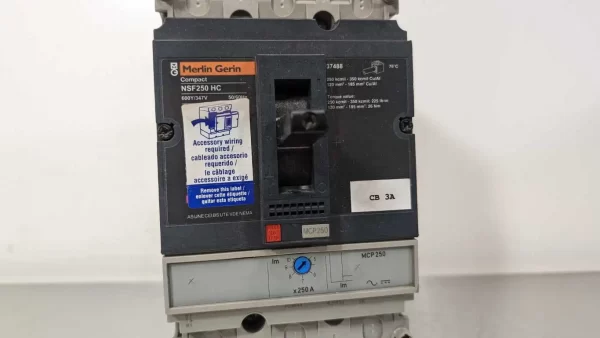 NSF250 HC, Merlin Gerin, Circuit Breaker