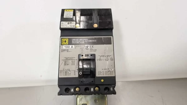 FA36100, Square D, Circuit Breaker, ZZ-7385