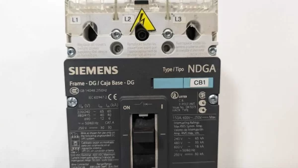 NDX3B100, Siemens, Circuit Breaker, 3VL2110-1KN30-0AA0