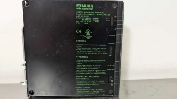 85303, Murr Elektronik, Power Supply, Eco-Rail 5-100-240/24