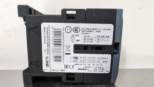 3RH2122-1BB40, Siemens, Contactor, SIRIUS