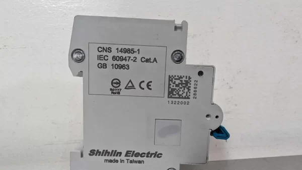 CNS 14985-1, Shihlin Electric, Miniature Circuit Breaker, IEC 60947-2