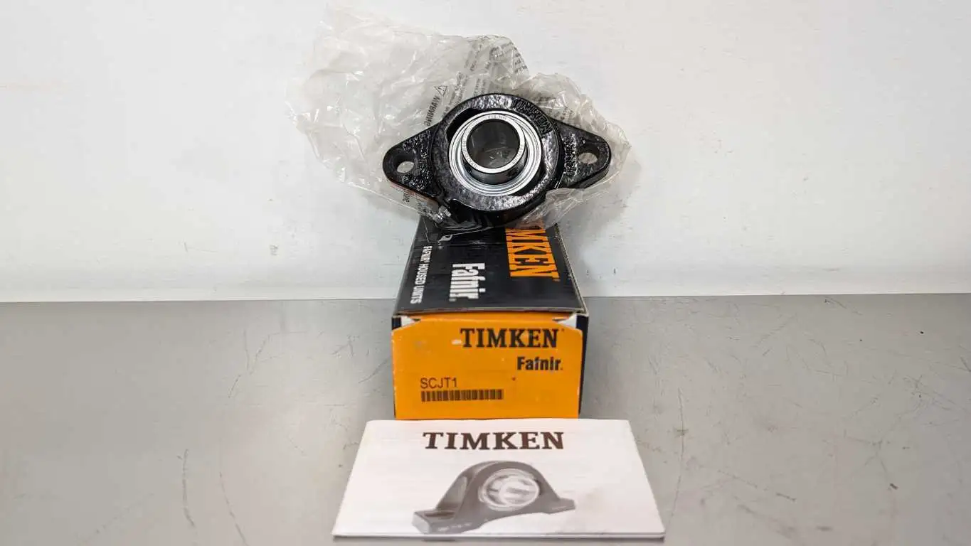 Timken SCJT1 2 Bolt Flange Mount Bearing 1″ ID Fafnir