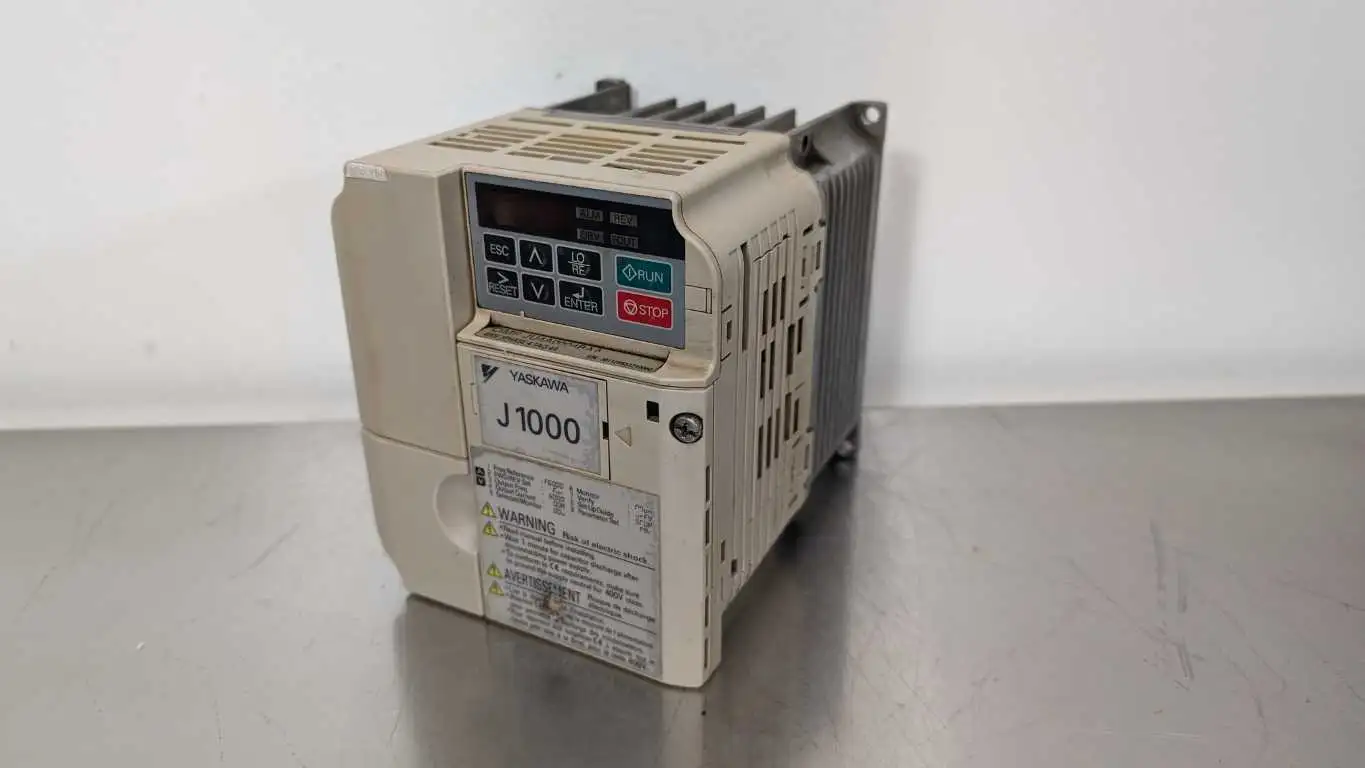 Yaskawa CIMR-JU4A0004BAA Variable Frequency Drive Rev A 0-400Hz