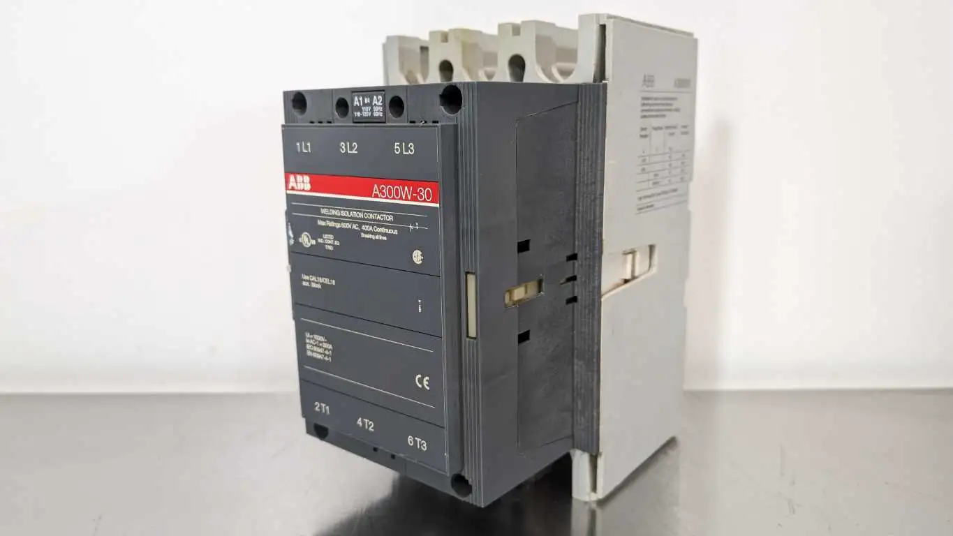 ABB A300W-30 Welding Isolation Contactor 400A 600VAC 3 POLE