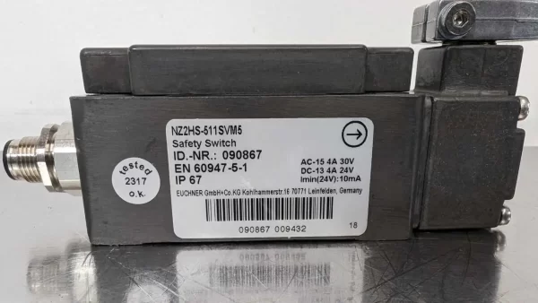 NZ2HS-511SVM5, Euchner, Limit Switch, 090867