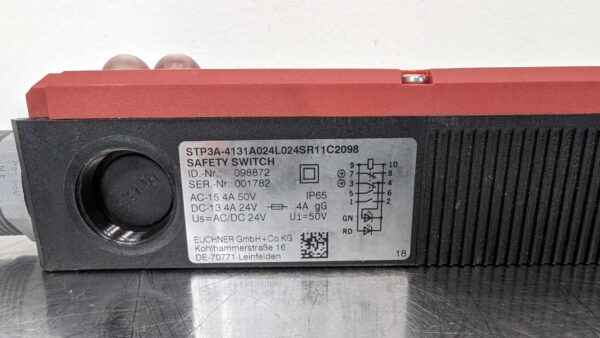 STP3A-4131A024L024SR11C2098, Euchner, Interlock Safety Switch, 098872