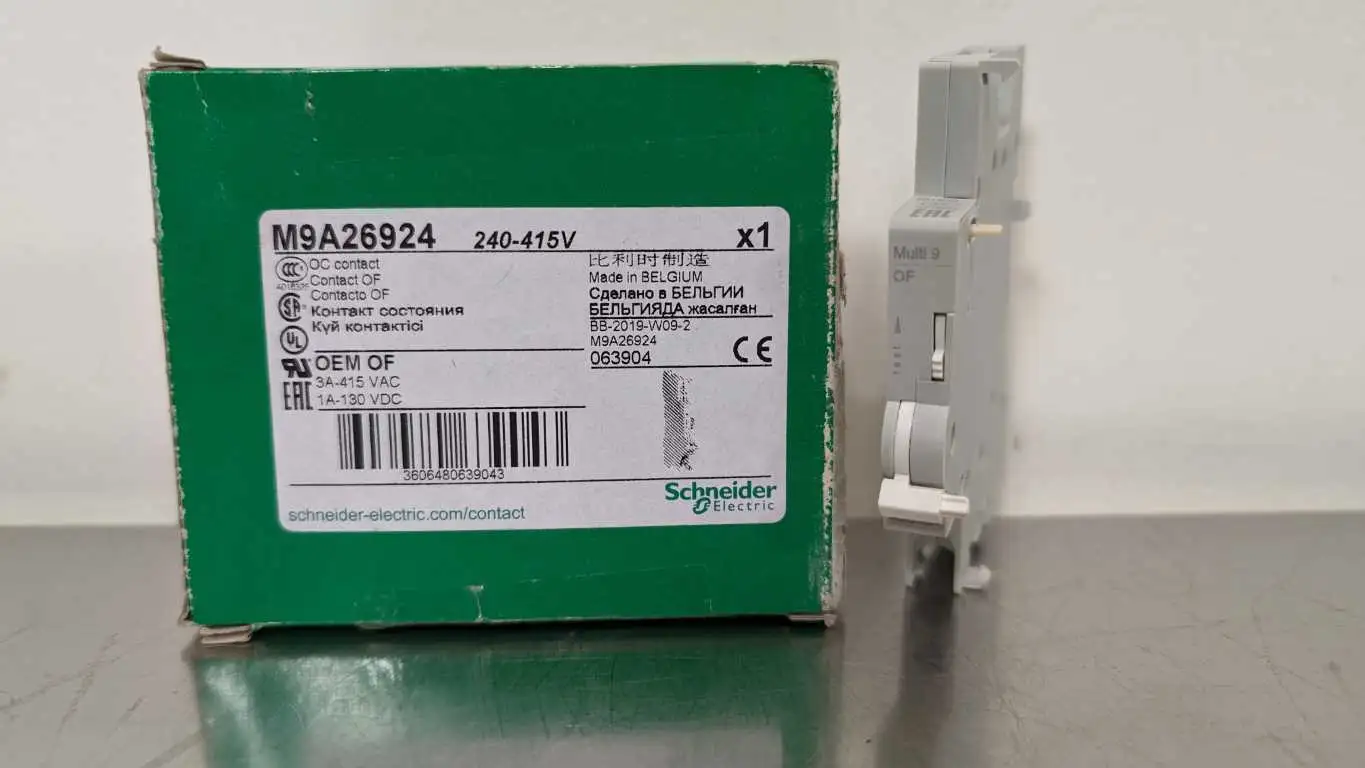 Schneider Electric M9A26924 OC Contact 240-415VAC / 130VDC 3A / 1A