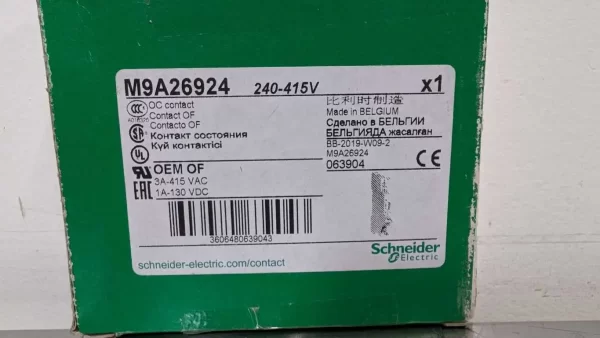 M9A26924, Schneider Electric, OC Contact