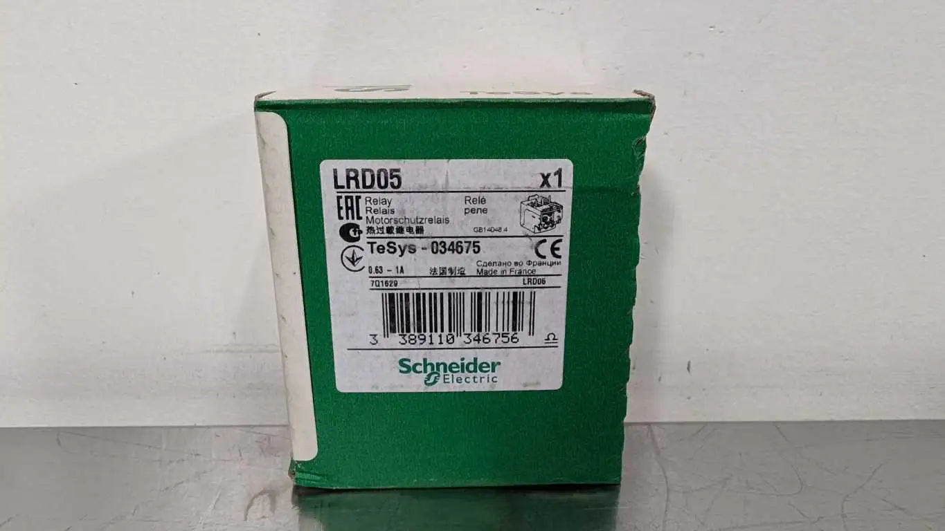 Schneider Electric LRD05 Thermal Overload Relay 0.63-1A