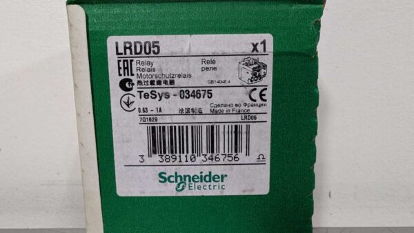 LRD05, Schneider Electric, Thermal Overload Relay 5428 4 Schneider Electric LRD05 1