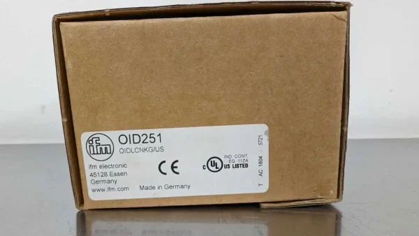 OID251, IFM Efector, Photoelectric Distance Sensor, OIDLCNKG/US