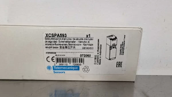 XCSPA593, Telemecanique, Safety Limit Switch