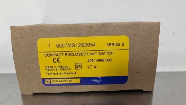 9007MS12S0054, Square D, Compact Enclosed Limit Switch