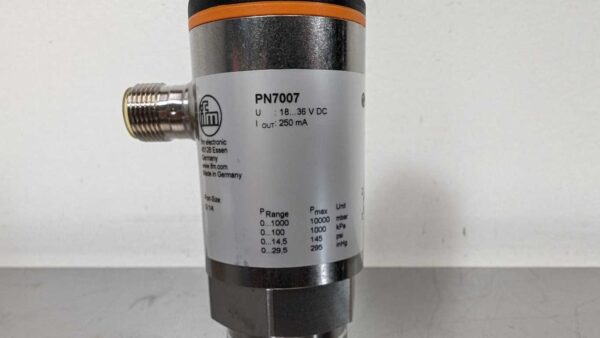 PN7007, IFM Efector, Pressure Sensor, PN-001BRBR14-QFRKG/US/ /V 5456 4 IFM Efector PN7007 1
