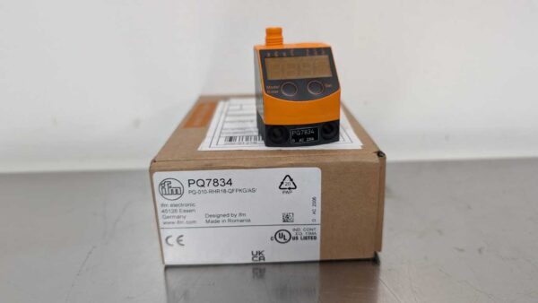 PQ7834, IFM Efector, Pressure Sensor, PQ-010-RHR18-QFPKG/AS/