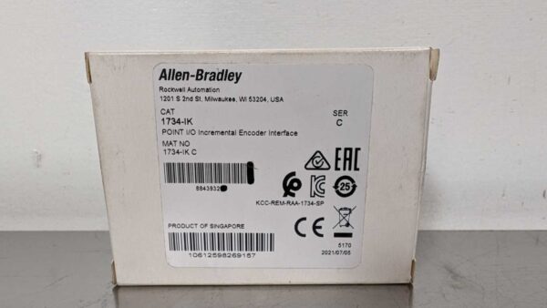 1734-IK, Allen-Bradley, Point I/O Incremental Encoder Interface 5460 5 Allen Bradley 1734 IK 1
