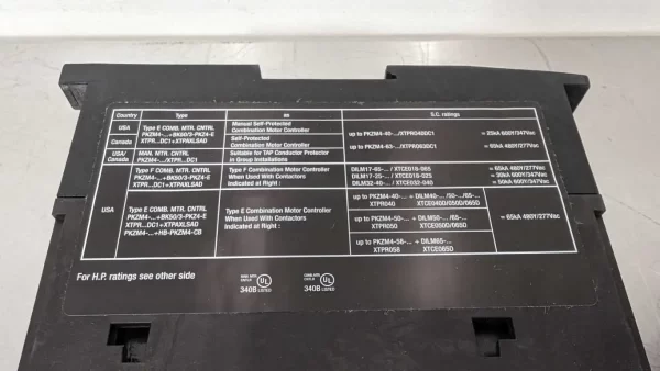 PKZM4-63/AK, Eaton, Motor Protector Circuit Breaker, XTPR063DC1