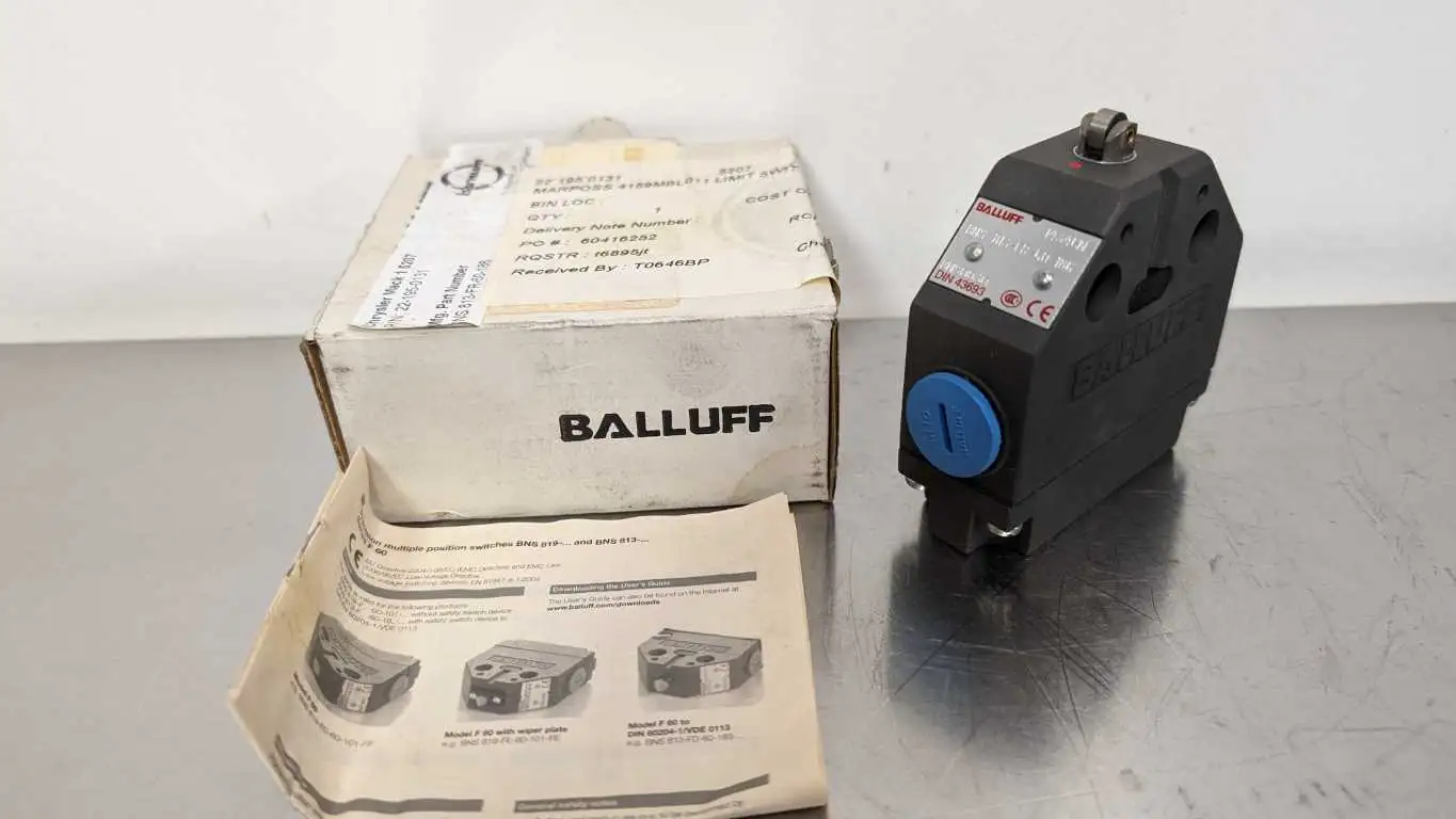 Balluff BNS 813-FR-60-186 Single Position Limit Switch BNS0030