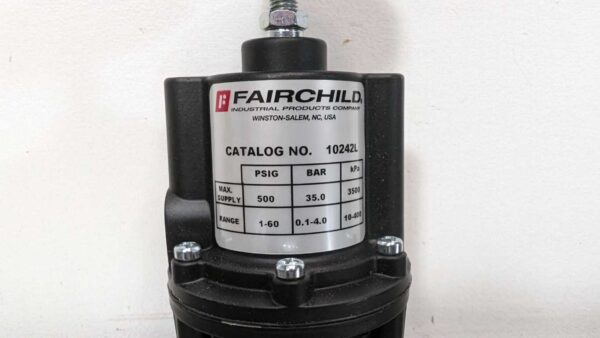 10242L, Fairchild, Pneumatic Precision Regulator 5473 3 Fairchild 10242L 1