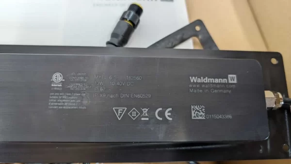 112 560 001-00003166, Waldmann, Machine Luminaire LED, MYEL 6 S