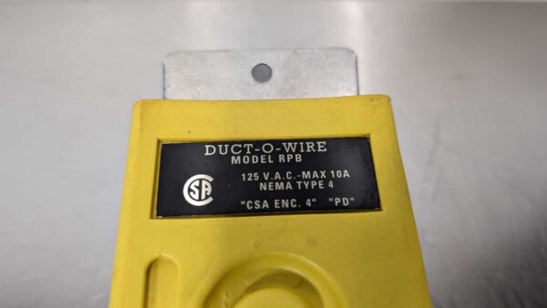 RPB, Duct-O-Wire, Pendant Station, RP-4 5488 7 Duct O Wire RPB 1