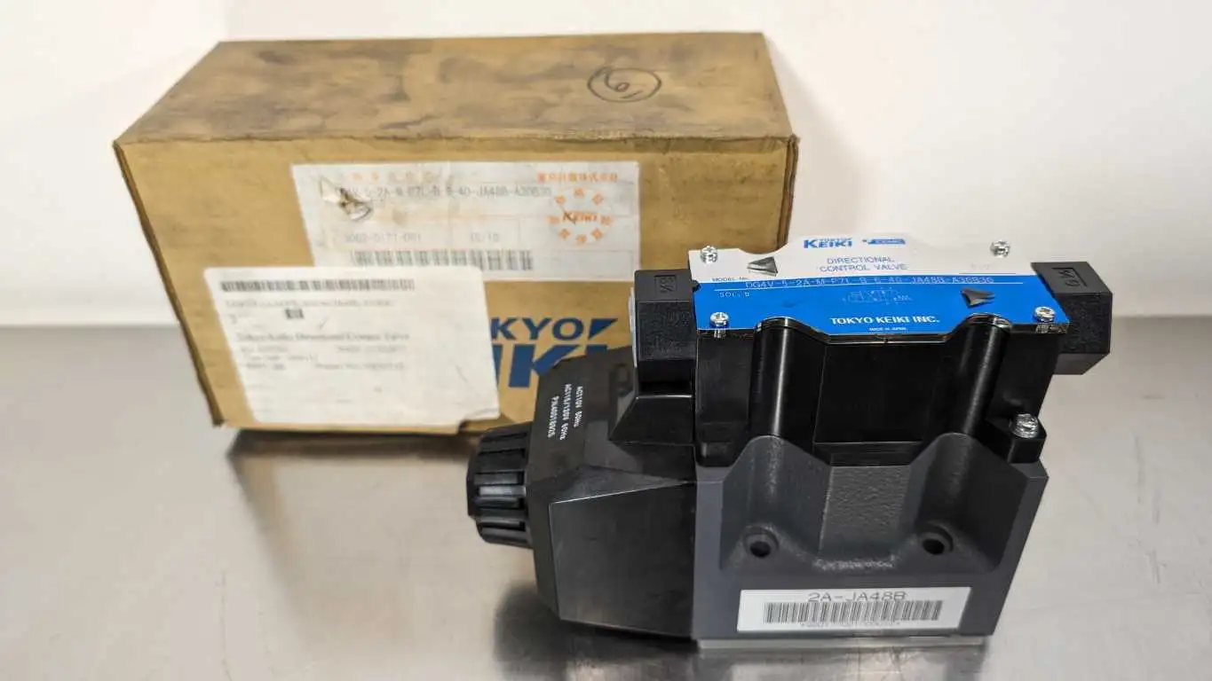 Tokyo Keiki DG4V-5-2A-M-P7L-B-6-40-JA48B-A30B30 Directional Control Valve PN 40018925