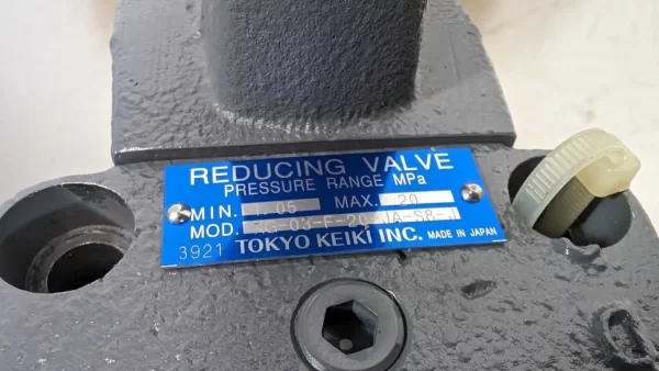 XG-03-F-20-JA-S8-J, Tokyo Keiki, Pressure Reducing Valve