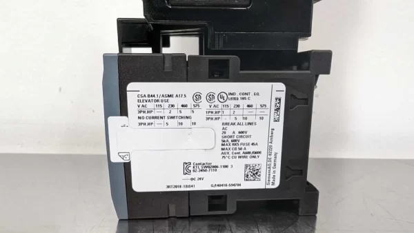 3RA21104AA181BB4, Siemens, Combination Starter