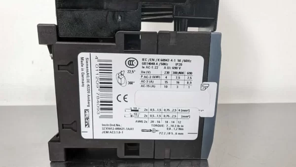 3RA21104AA181BB4, Siemens, Combination Starter