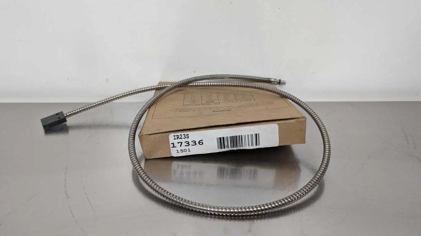 Banner IR23S Fiber Optic Cable 17336 0.91m long x 3.18mm dia