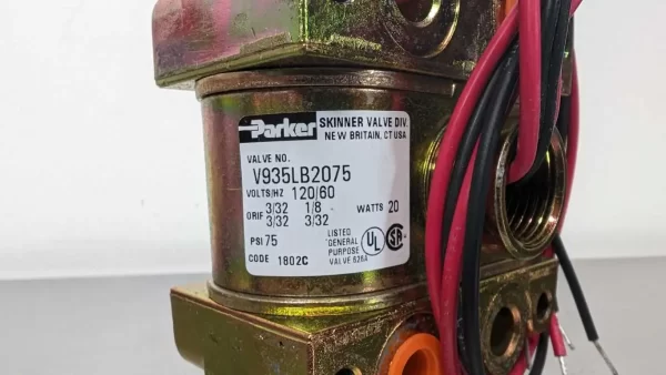 V9 35 LB 2 075AB6A0Z, Parker, Skinner Valve, V935LB2075AB6A0Z