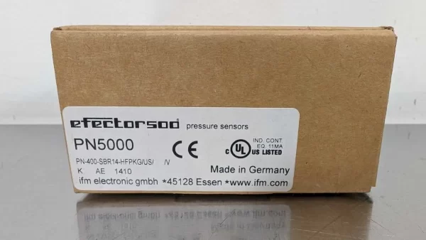 PN5000, IFM Efector, Pressure Sensor with Display, PN-400-SBR14-HFPKG/US//V