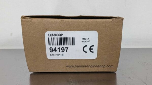 LE550DQP, Banner, Laser Displacement Sensor, 94197 5527 5 Banner LE550DQP 1