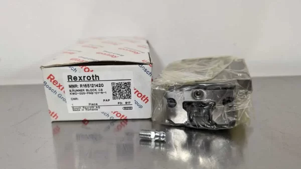 R165121420, Rexroth, Roller Runner Block Carriage, KWD-025-FNS-C1-N-1