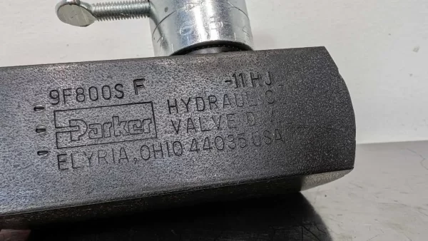 9F800SF, Parker, Flow Control Valve