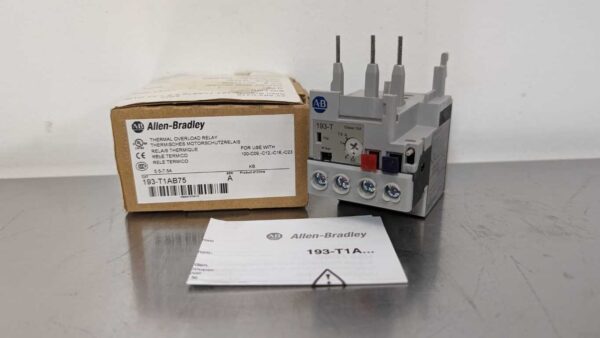 193-T1AB75, Allen-Bradley, Thermal Overload Relay, 193T1AB75 5534 1 Allen Bradley 193 T1AB75 1