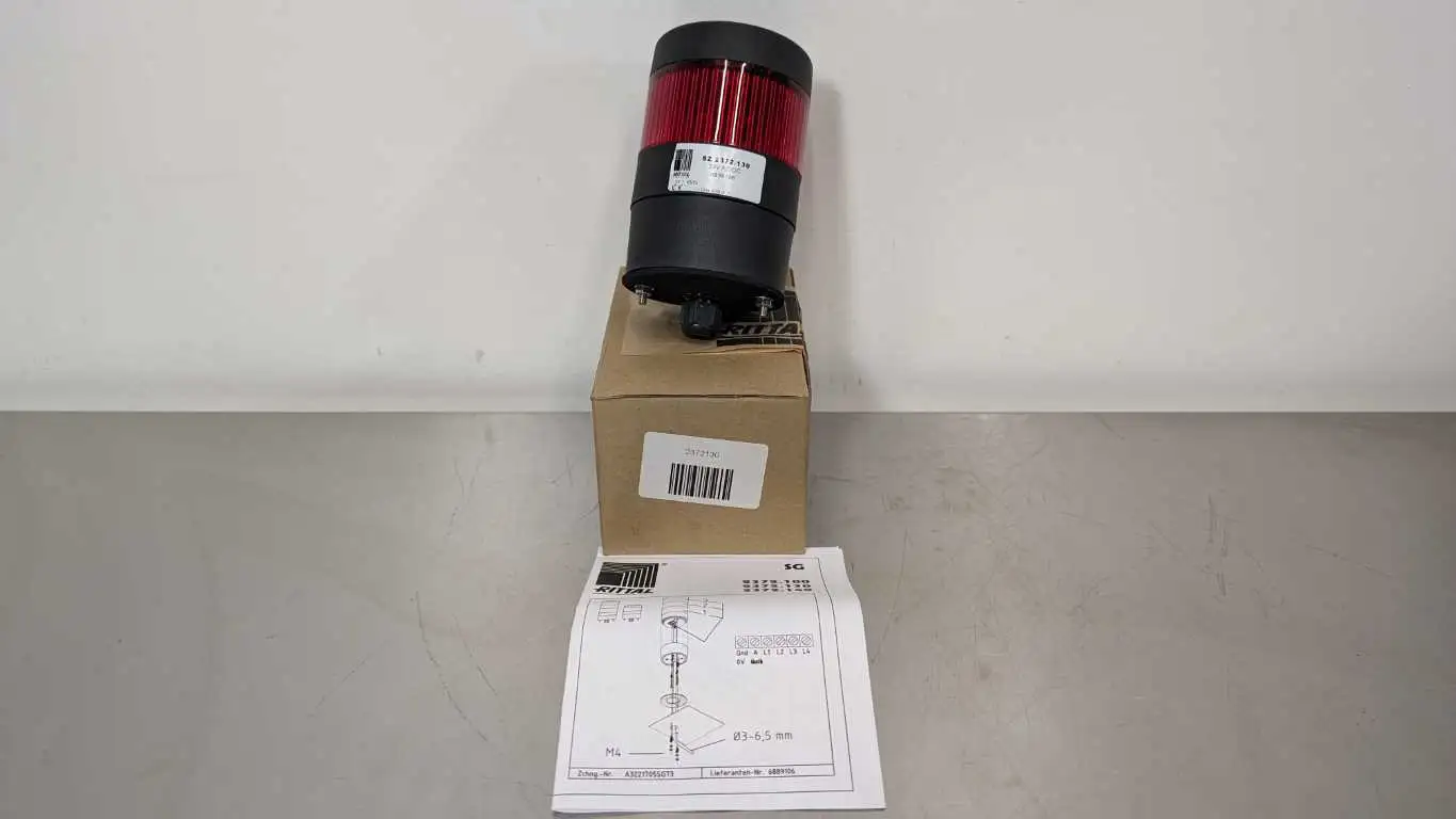 Rittal 2372130 Signal Stack Light SZ 2372.130 24V AC/DC Red