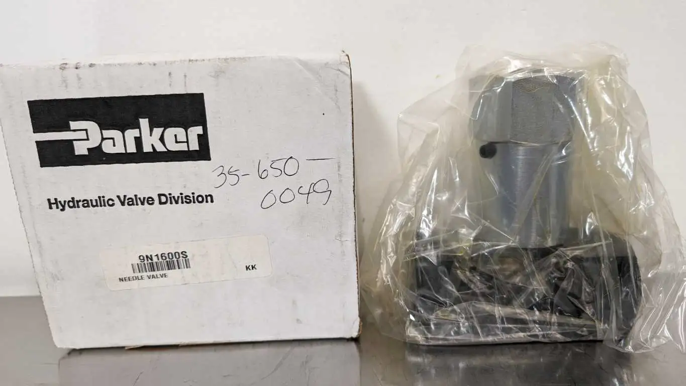 Parker 9N1600S Needle Valve 3000 PSI 40 GPM