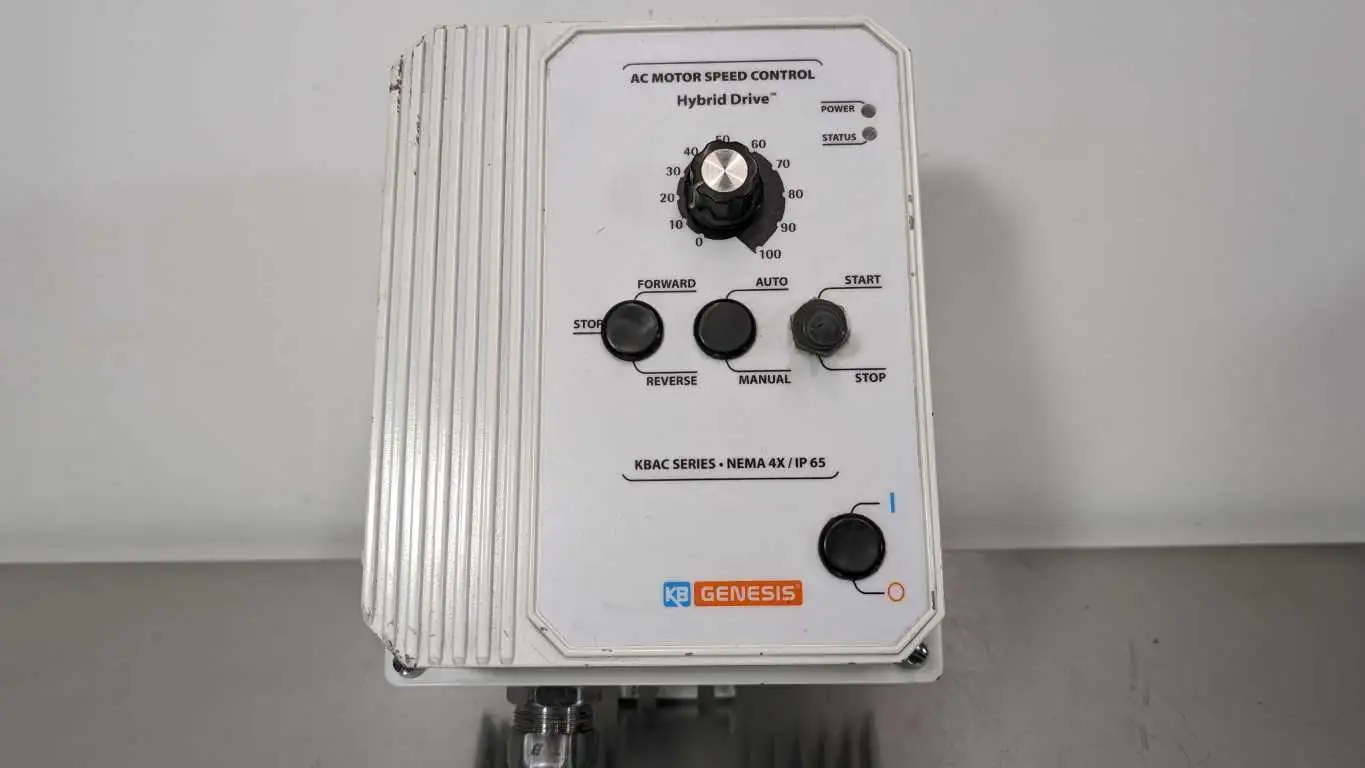 KB Electronics KBAC-45 Adjustable Frequency Drive 0-480VAC White Genesis