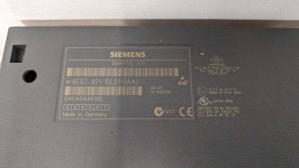 Siemens 6ES7421-1BL01-0AA0 5573 6 Siemens 6ES7421 1BL01 0AA0 1