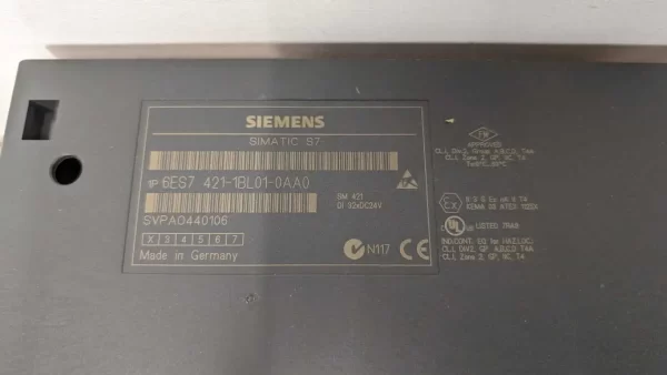 6ES7421-1BL01-0AA0, Siemens, Digital Input Module