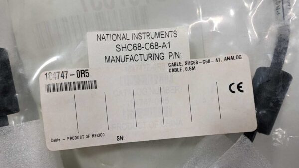 SHC68-C68-A1, National Instruments, Analog Cable, 184747-0R5