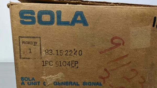 83-15-2240, Sola, Power Supply