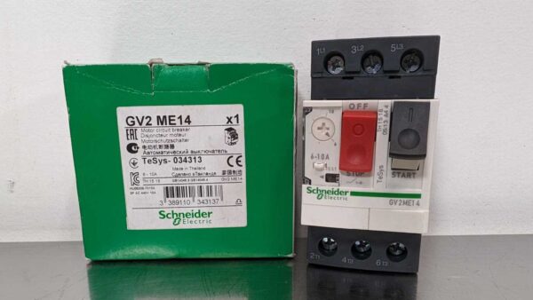 GV2ME14, Schneider Electric, Motor Circuit Breaker, GV2 ME14