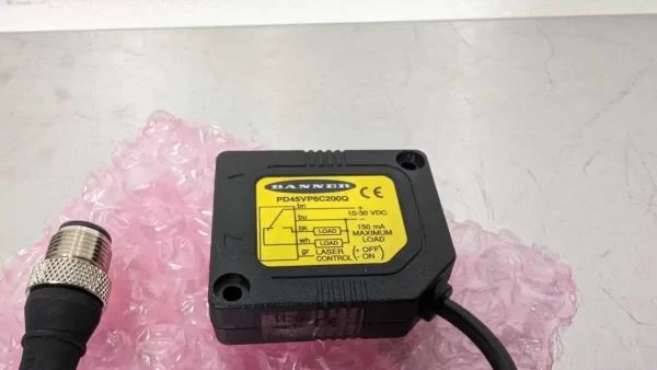 PD45VP6C200Q, Banner, Convergent Laser Sensor, 48324