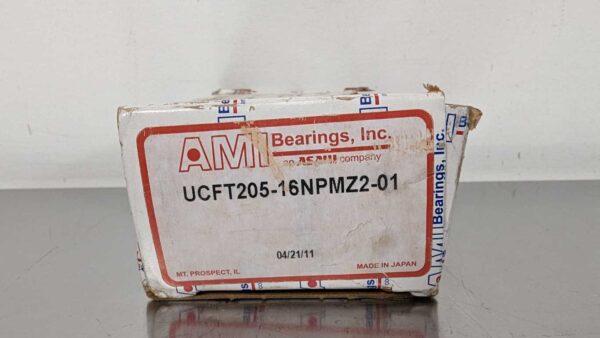 UCFT205-16NPMZ2-01, AMI Bearings, 2 Bolt Flange Mount Bearing