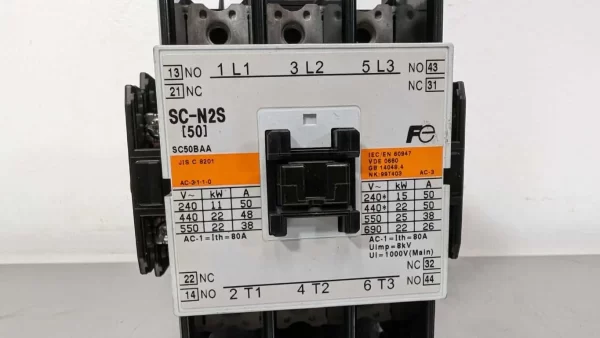 SC-N2S, Fuji, Magnetic Contactor, SC50BAA