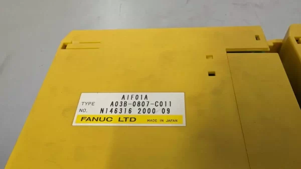 A03B-0807-C011, Fanuc, Interface Module, AIF01A