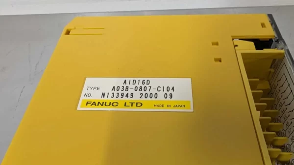 A03B-0807-C104, Fanuc, Input Module, AID16D